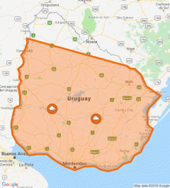 Alerta naranja por tormentas y lluvias intensas en casi todo el país